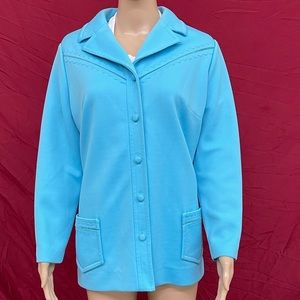 Vintage 1970’s Lady Mendel Knits of Distinction Jacket size Large